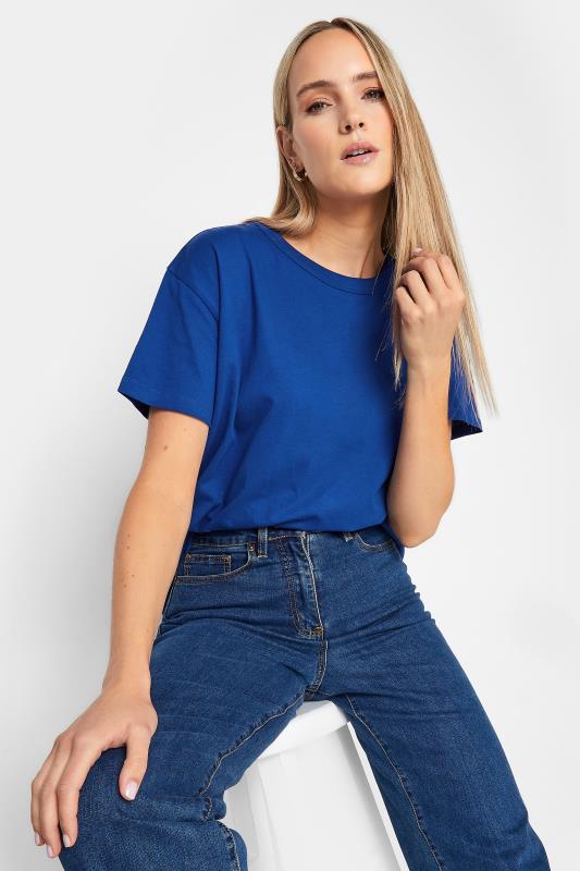 LTS Tall Cobalt Blue Short Sleeve T-Shirt | Long Tall Sally  5