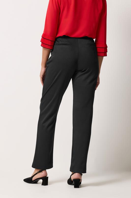 M&Co Black Ponte Tailored Trousers | M&Co 2