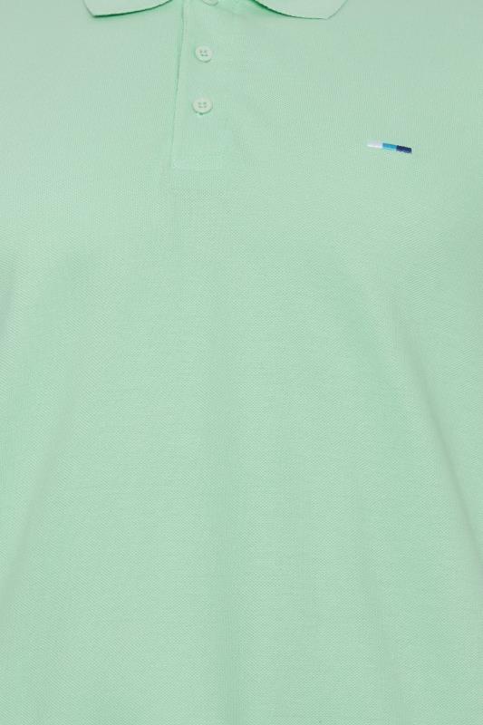 BadRhino Big & Tall Green Polo Shirt | BadRhino 3