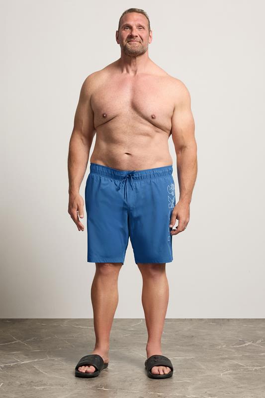JACK & JONES Blue Wave Swim Shorts | BadRhino 1