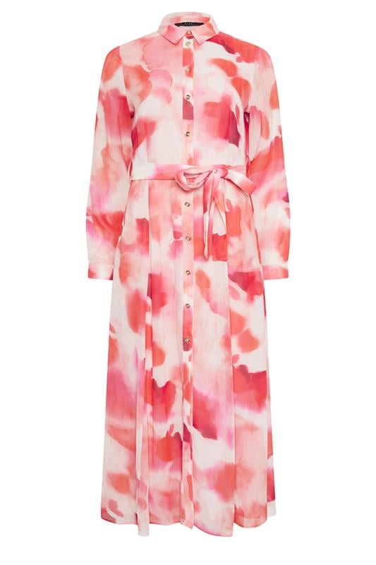 STAR Pink Printed Shirt Dress | StarByJM 5
