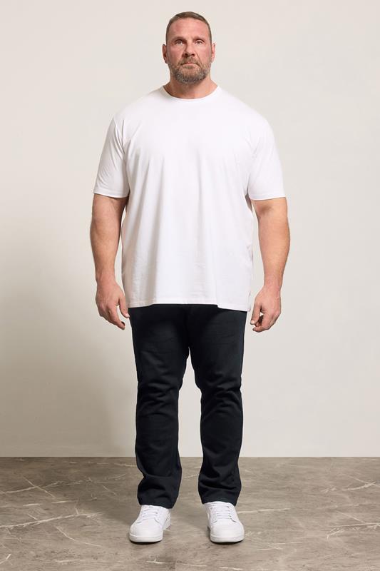 KAM Black KBS 150 Straight Leg Jeans | BadRhino 1
