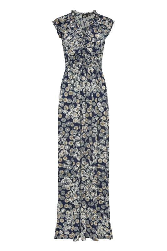 LTS Tall Women's Navy Blue Ditsy Print Maxi Dress | Long Tall Sally 7
