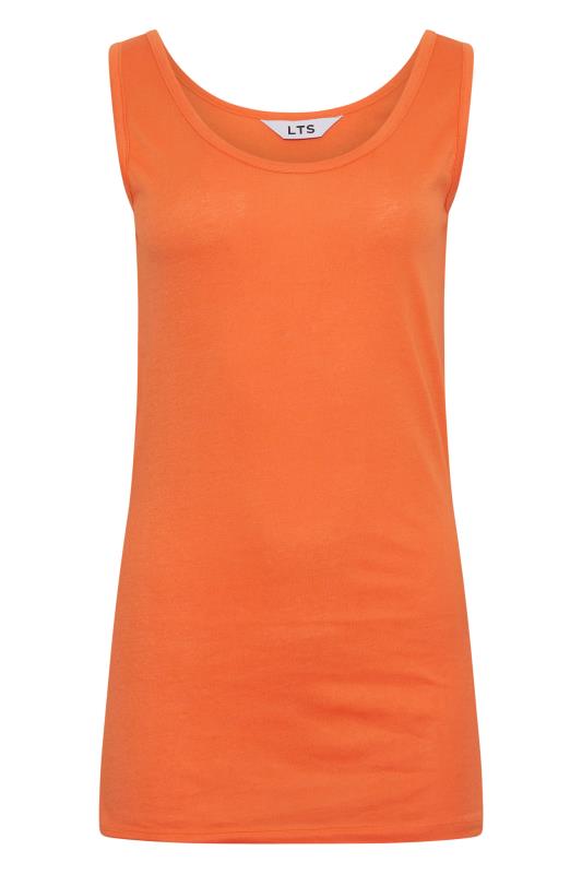 LTS Tall Women's Orange Vest Top | Long Tall Sally 6