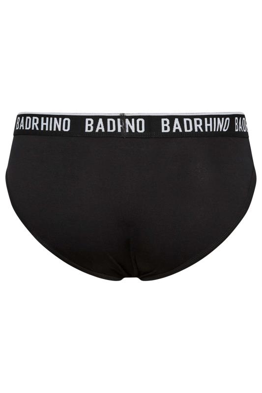 BadRhino Big & Tall 5 PACK Black Briefs | BadRhino 5