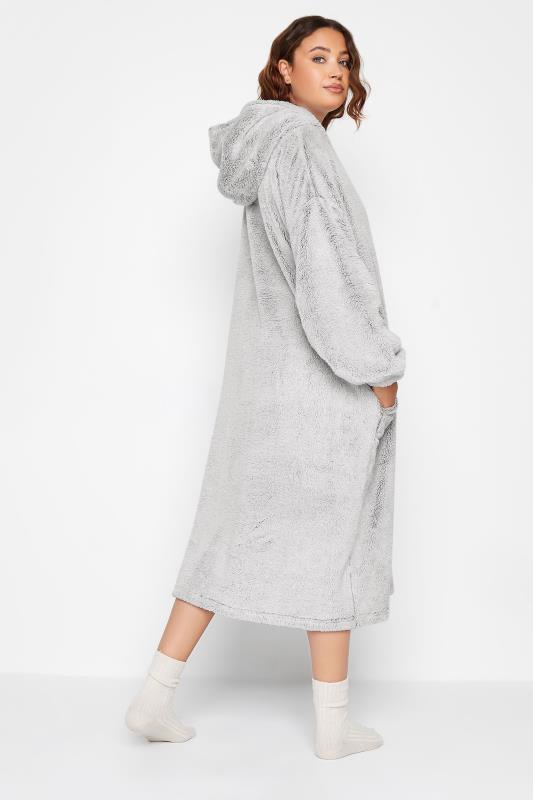 LTS Tall Women's Grey Soft Touch Snuggle Hoodie | Long Tall Sally 4