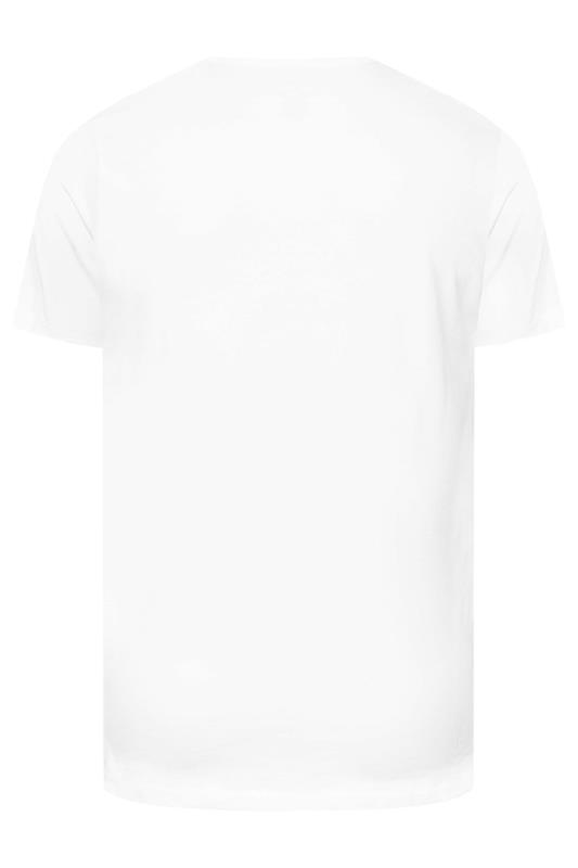 LYLE & SCOTT 3 Pack Plain White Lounge T-Shirts | BadRhino 5