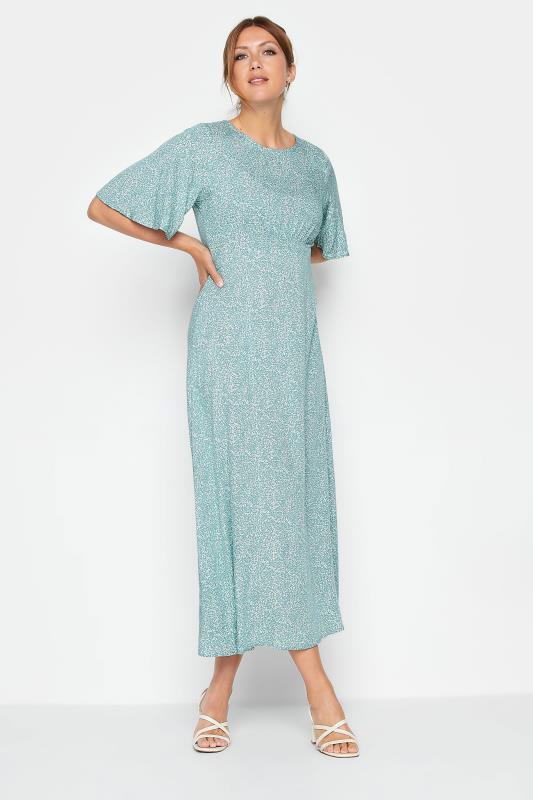 LTS Tall Women's Light Blue Floral Midi Dress | Long Tall Sally 2