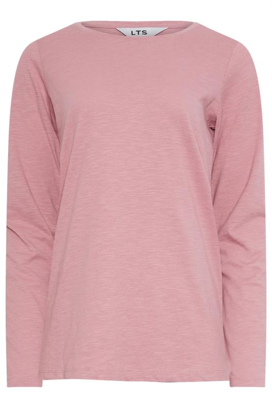 LTS Tall 2 Pack Navy Blue & Pink Long Sleeve T-Shirt | Long Tall Sally 7