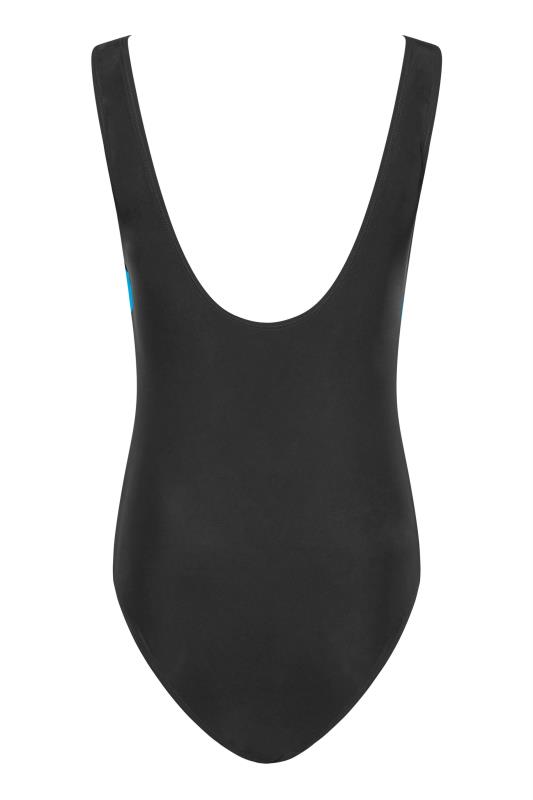 LTS Tall Black Scoop Back Active Swimsuit 5