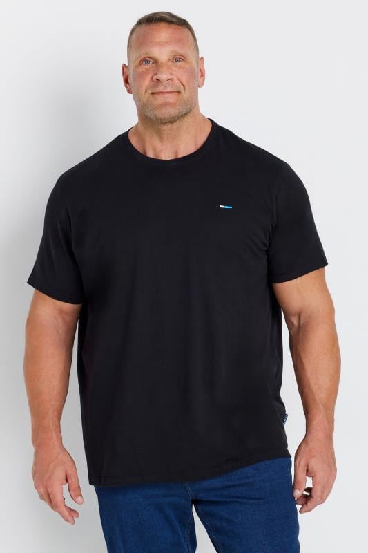 Casual / Every Day Tallas Grandes BadRhino Big & Tall Black Core T-Shirt