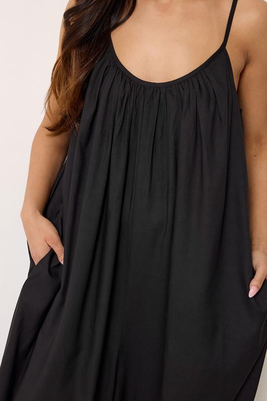 PixieGirl Petite Women’s Black Balloon Jumpsuit | PixieGirl 1