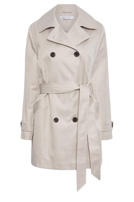 M&Co Natural Brown Trench Coat | M&Co  7