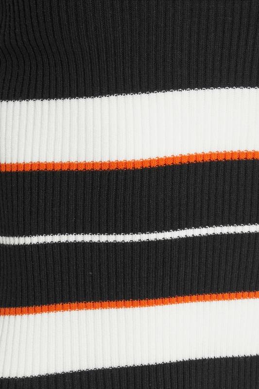 LTS Tall Black Stripe Rib Knit Cami Top 5