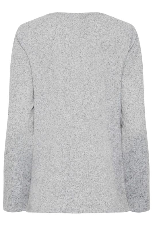 M&Co Grey Sequin Star Soft Touch Jumper | M&Co 7