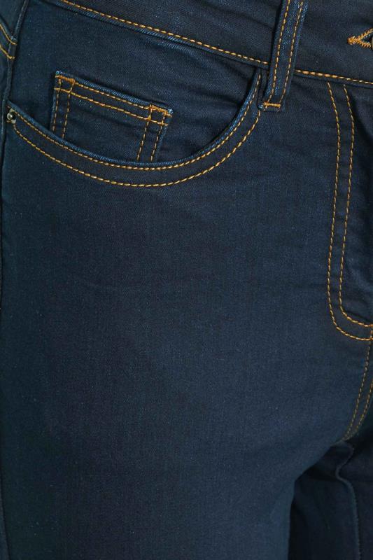 LTS Tall Indigo Blue Washed AVA Skinny Jeans 4