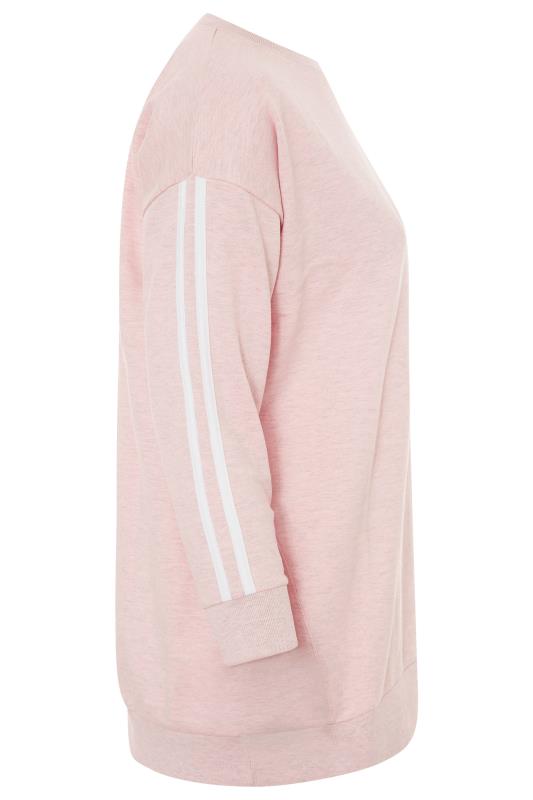 Pink Side Stripe Varsity Sweatshirt_D.jpg