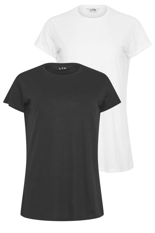 LTS 2 PACK Tall Women's Black & White T-Shirts | Long Tall Sally 7