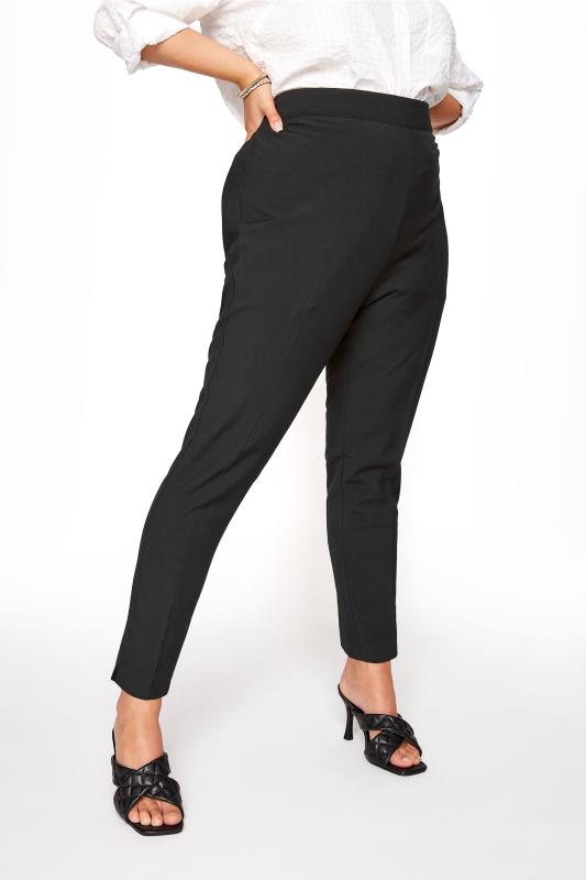 Curve Black Tapered Trousers 1