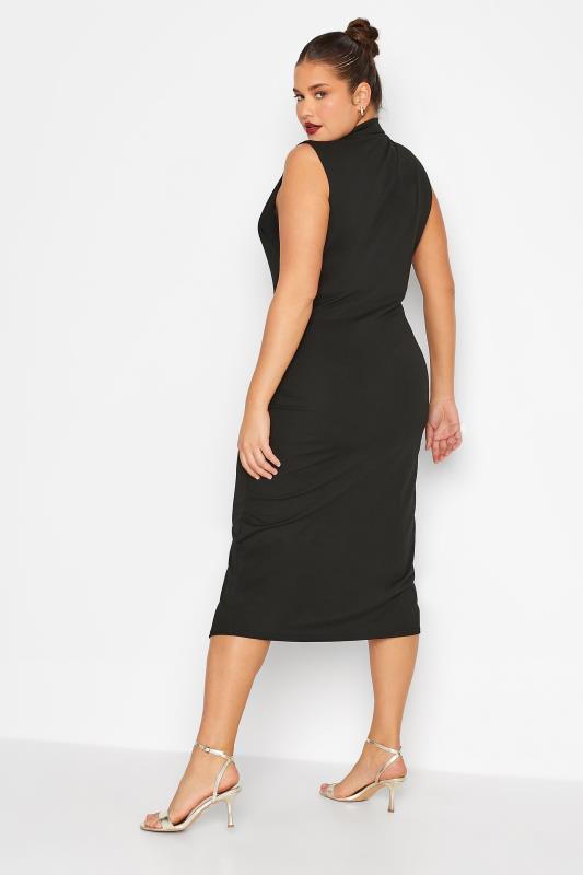 LTS Tall Women's Black Scuba Blazer Dress | Long Tall Sally 3