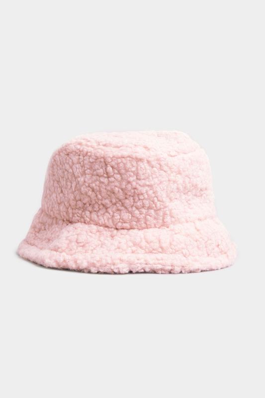 Pink Teddy Bucket Hat | Yours Clothing 2