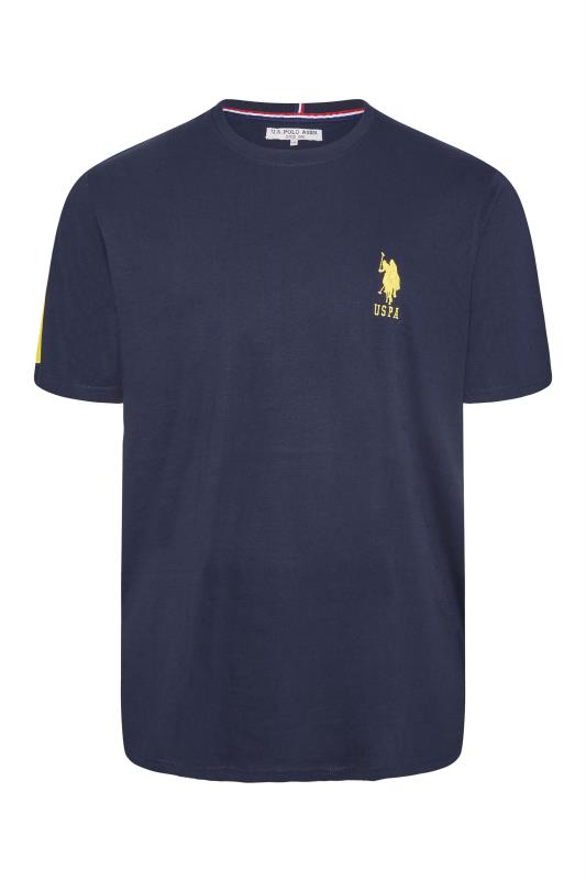 U.S. POLO ASSN. Big & Tall Navy Blue Player 3 T-Shirt 3