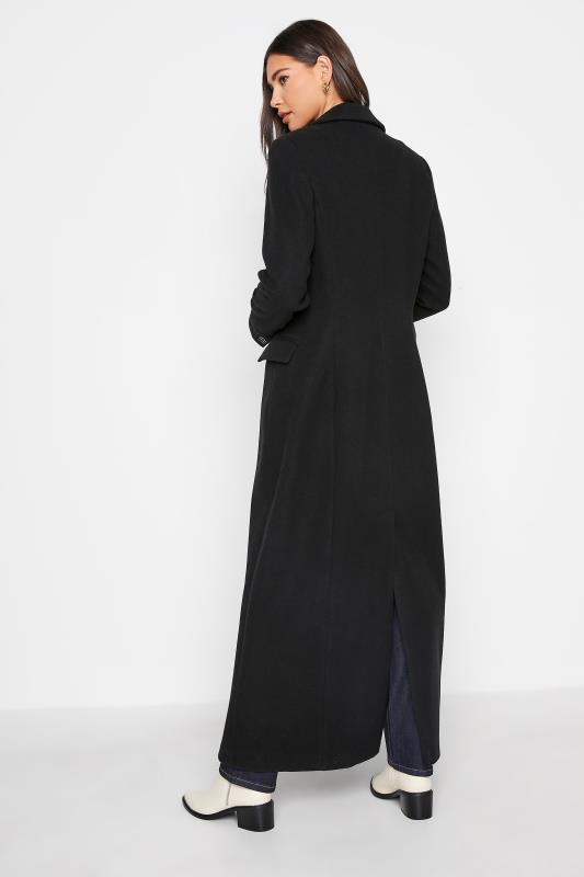 Tall Women's LTS Black Long Formal Coat | Long Tall Sally 3