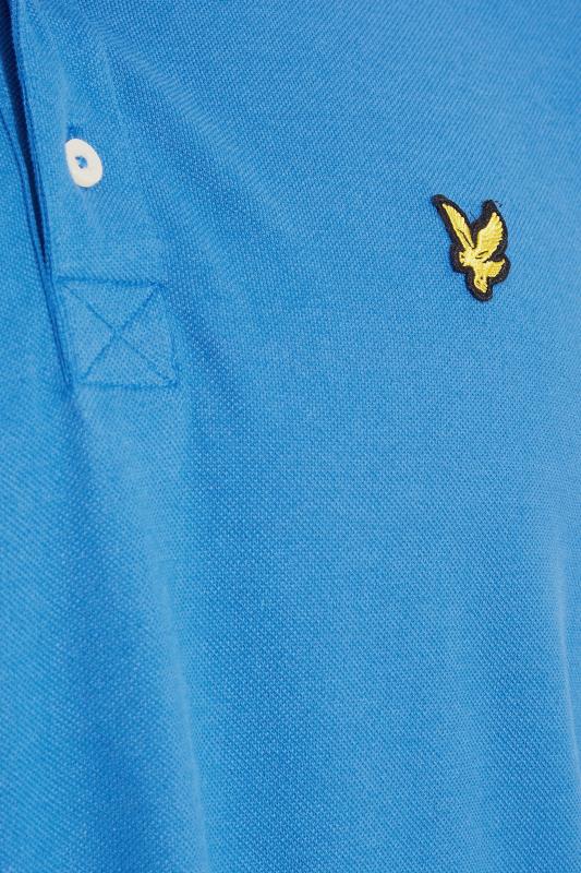 LYLE & SCOTT Big & Tall Blue Logo Polo Shirt_Z.jpg