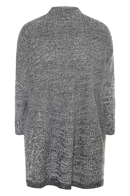 Curve Grey Twist Oversized Knitted Jumper 6