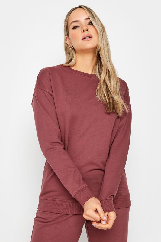  Grande Taille LTS Tall Red Long Sleeve Sweatshirt