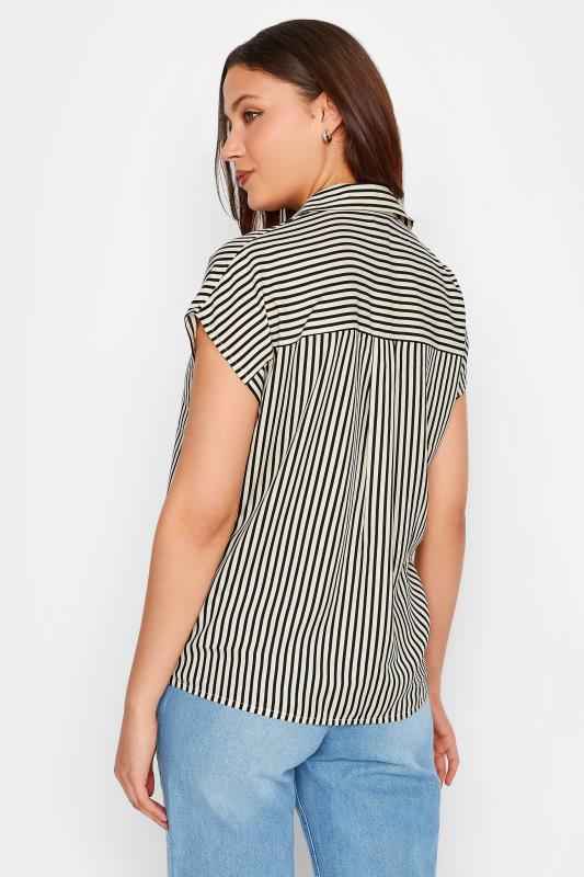 LTS Tall Women's Black Stripe Print Shirt | Long Tall Sally 3