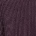 Plus Size Dark Purple Long Sleeve Ribbed Top | Yours Clothing 8