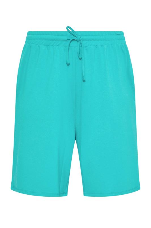 Curve Blue Jersey Shorts Size 16-32 5