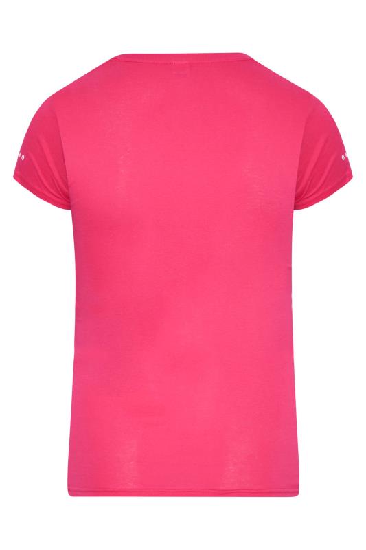 BadRhino Women's Pink Ultimate Strongman T-Shirt 2