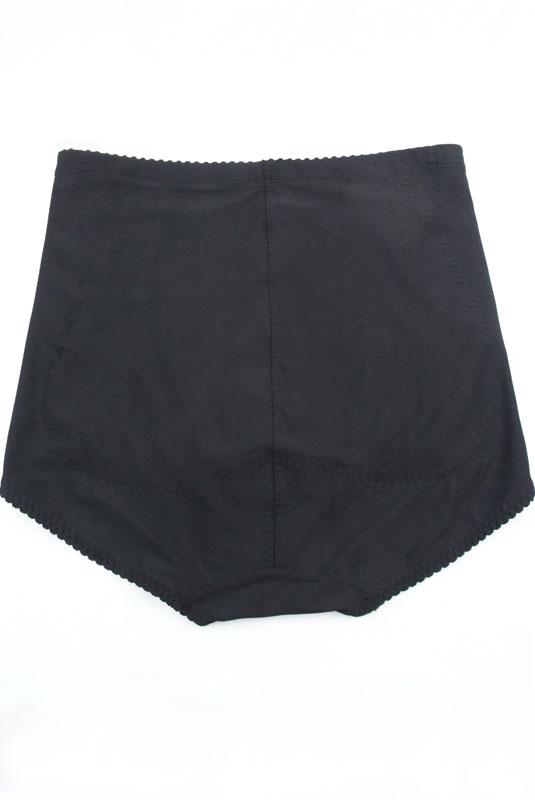 Plus Size Black Medium Control High Waisted Full Briefs | Yours Clothing 5