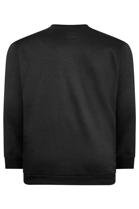 BadRhino Big & Tall Black BR15 Pocket Sweatshirt 5