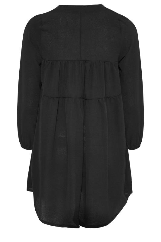 YOURS LONDON Curve Black Smock Top 6