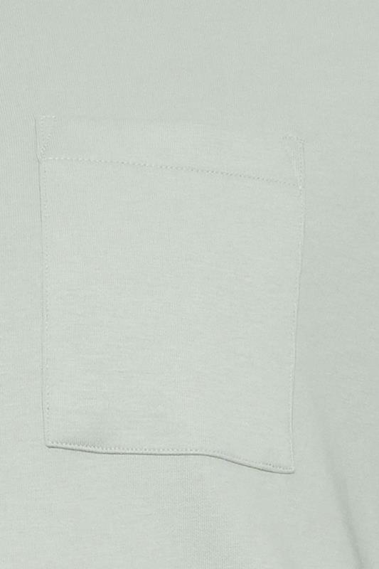 STUDIO A Big & Tall Grey Contrast Sleeve Collared Zip Up Jacket | BadRhino 4