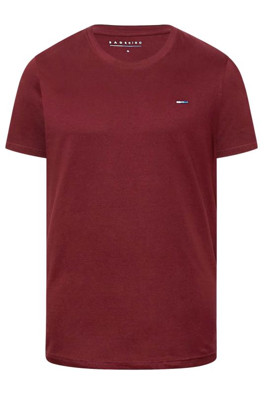 BadRhino Windsor Red Plain T-Shirt | BadRhino 3