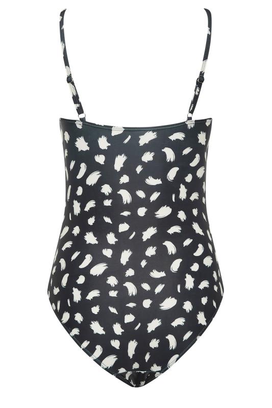 PixieGirl Black Dalmatian Print Sweetheart Swimsuit | PixieGirl 7