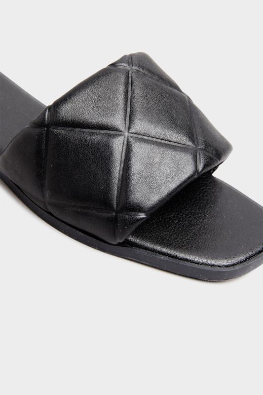 Black Quilted Flat Mules in Regular Fit_E.jpg