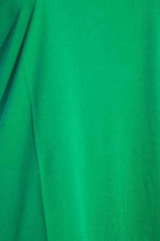 Curve Emerald Green Short Sleeve T-Shirt 4