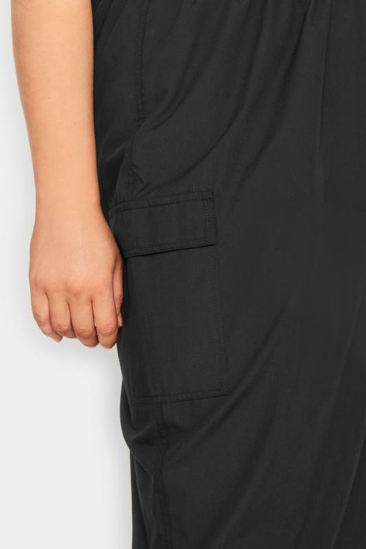 YOURS Plus Size Curve Black Cargo Skirt | Yours Clothing  3