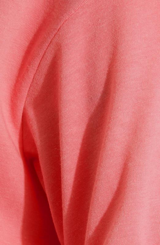 LTS Tall Coral Pink Short Sleeve Pocket T-Shirt 5