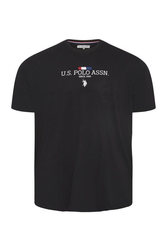 U.S. POLO ASSN. Big & Tall Black Heritage T-Shirt 3