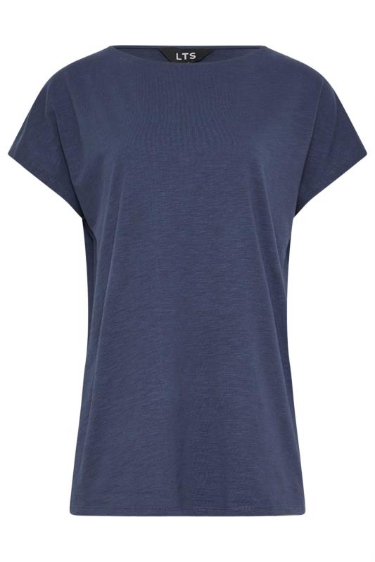 LTS Tall Womens Dark Blue Short Sleeve T-Shirt | Long Tall Sally 5