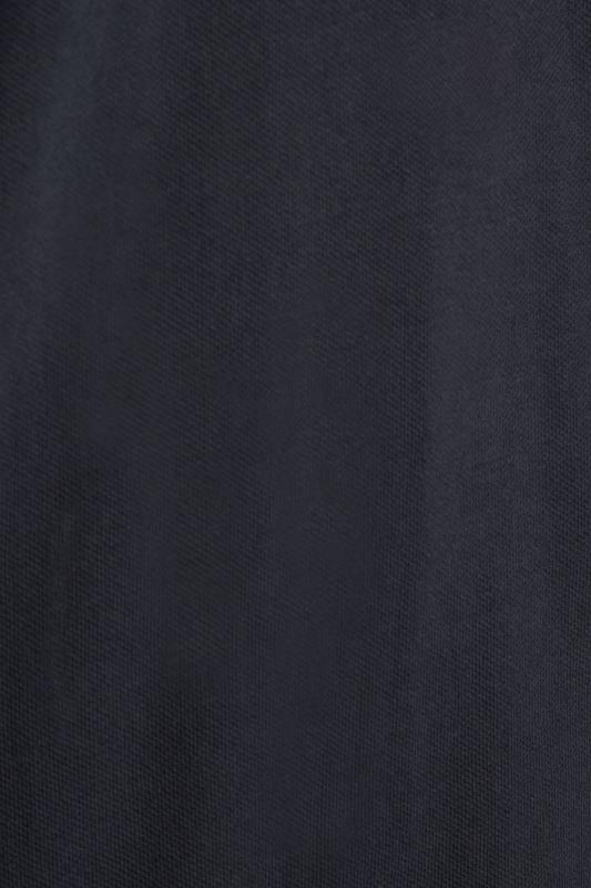 BadRhino Navy Blue Essential Long Sleeve Polo Shirt | BadRhino 2