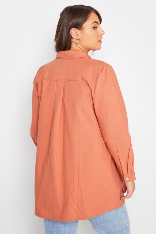 LIMITED COLLECTION Curve Bright Orange Shacket_C.jpg