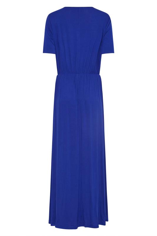 LTS Tall Cobalt Blue Pocket Midaxi Dress 7