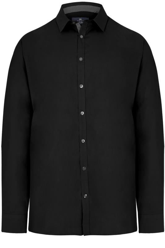BadRhino Black Smart Patterned Trim Shirt_a86b.jpg